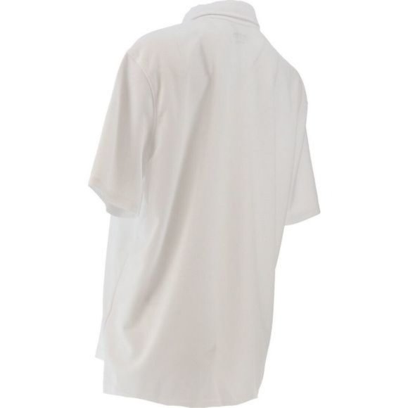 NWT LANDS' END UNIFORM BOY'S SHORT SLEEVE POLY PIQUE POLO SHIRT WHITE LGE. 14-16 - Picture 6 of 11